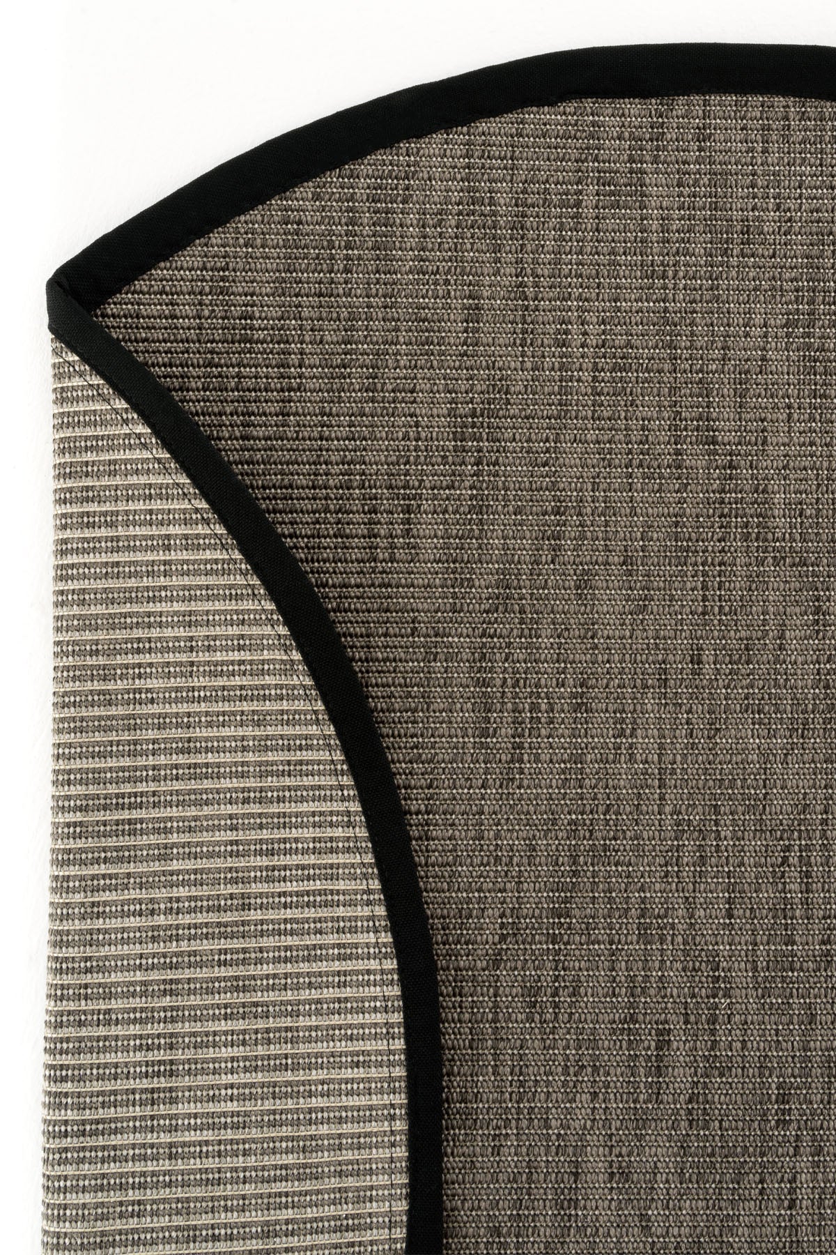 Prag Keten Bordürlü Yuvarlak Sisal Halı | Sisalart — 3