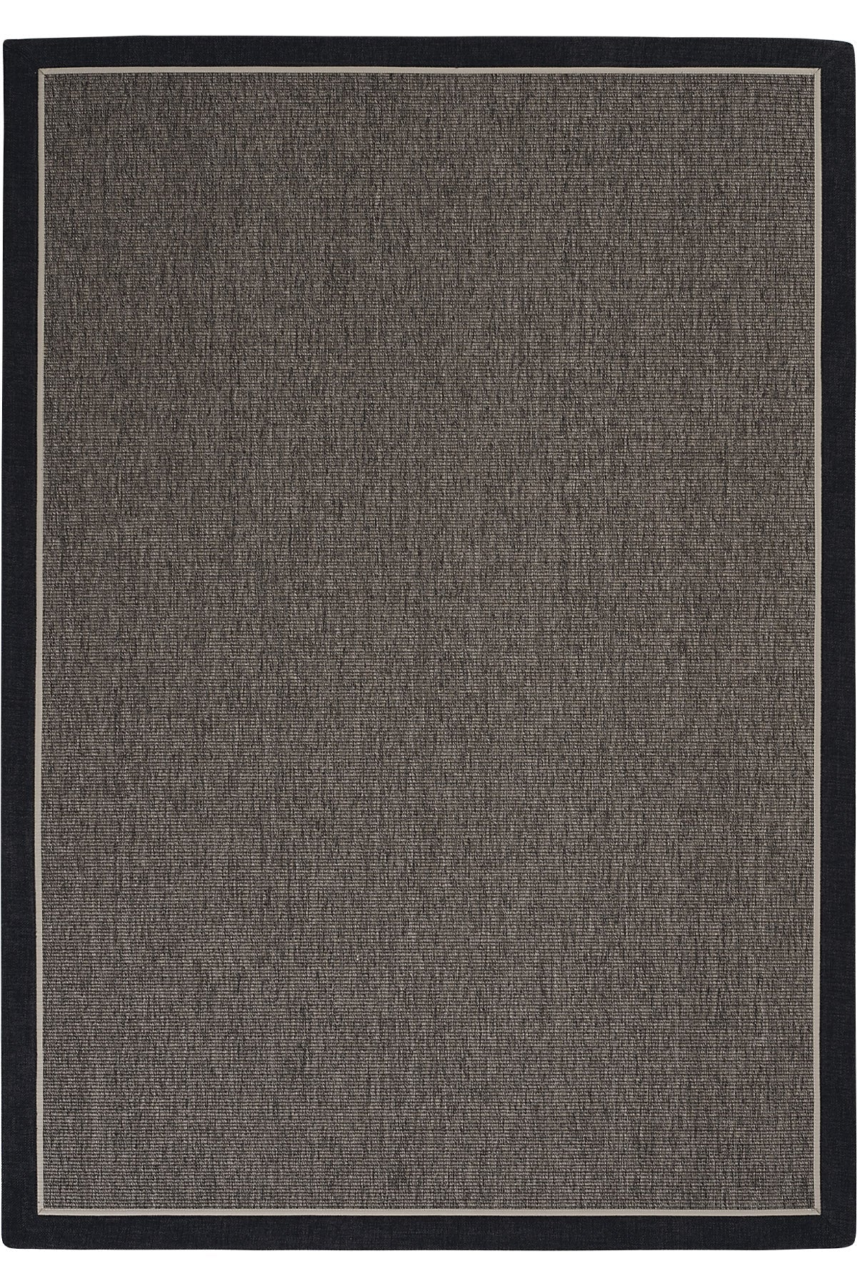 Prag Keten Çift Bordürlü  Sisal Halı | Sisalart