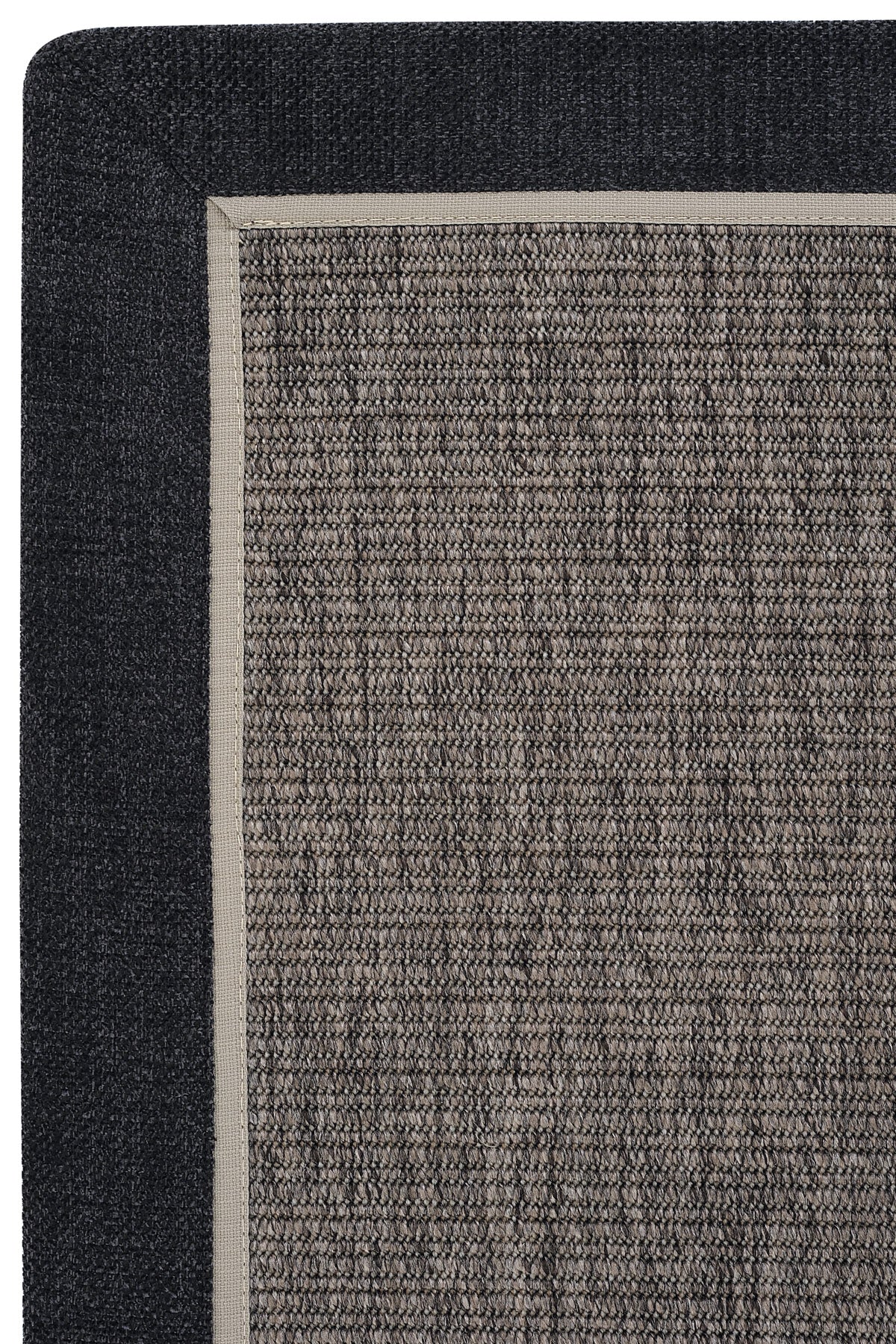 Prag Keten Çift Bordürlü  Sisal Halı | Sisalart ikinci görsel