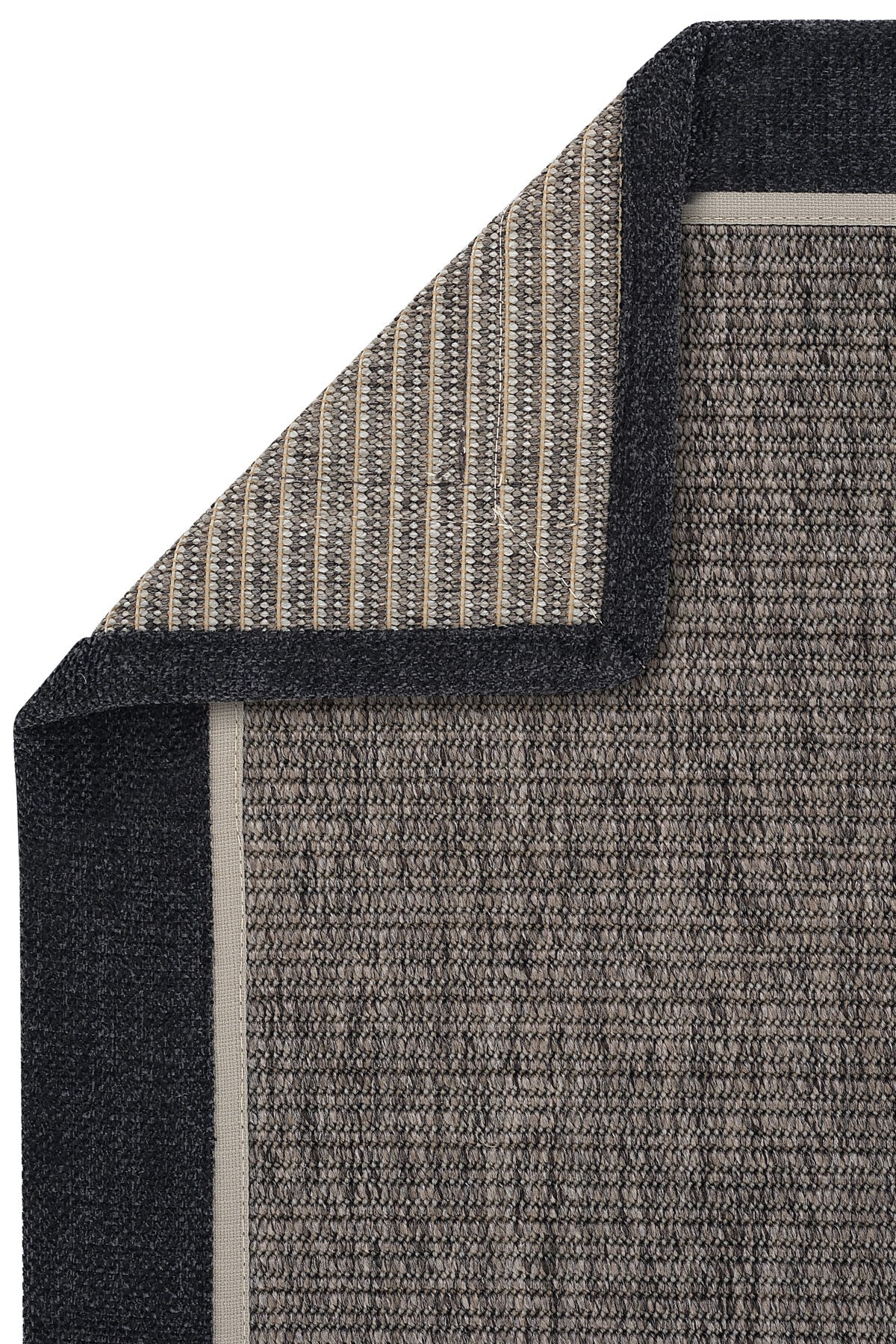 Prag Keten Çift Bordürlü  Sisal Halı | Sisalart — 3