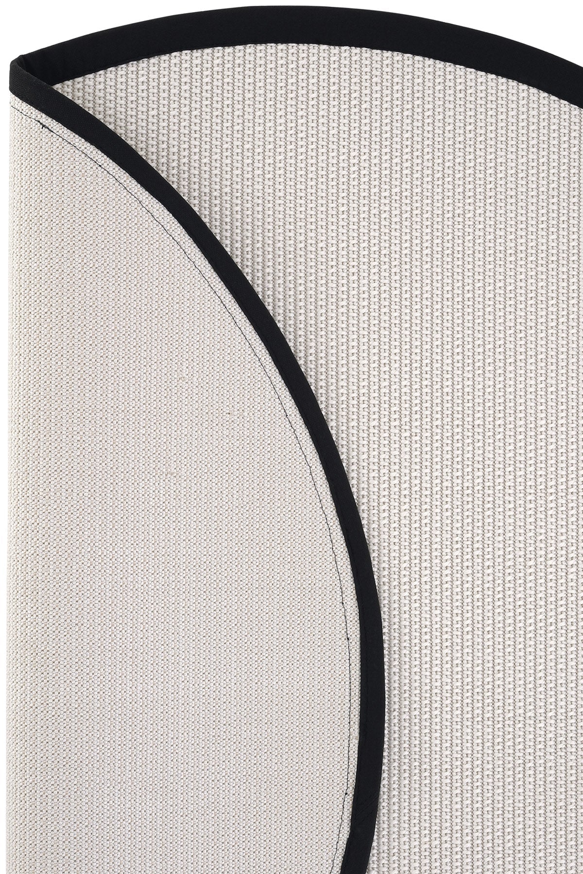 Riga Keten Bordür Yuvarlak Sisal Halı | Sisalart — 3