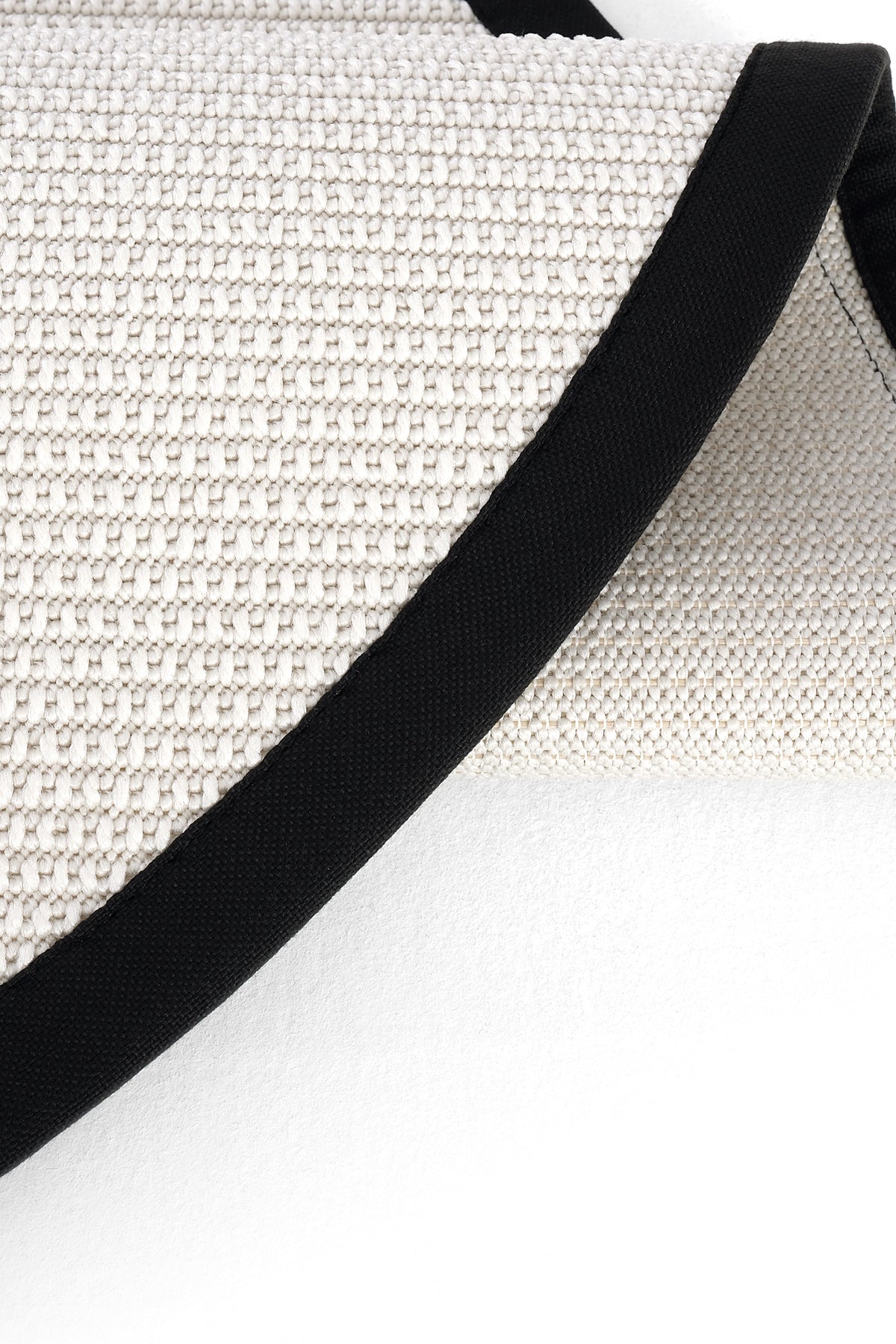 Riga Keten Bordür Yuvarlak Sisal Halı | Sisalart — 4