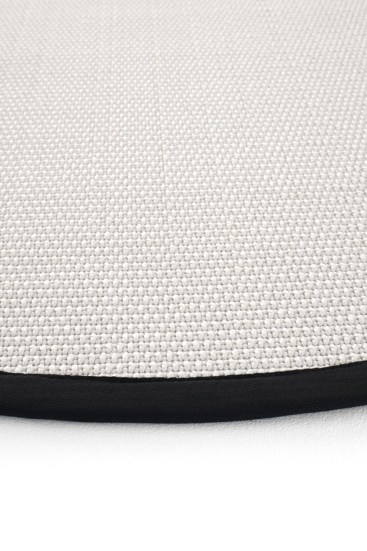 Riga Keten Bordür Yuvarlak Sisal Halı | Sisalart — 5