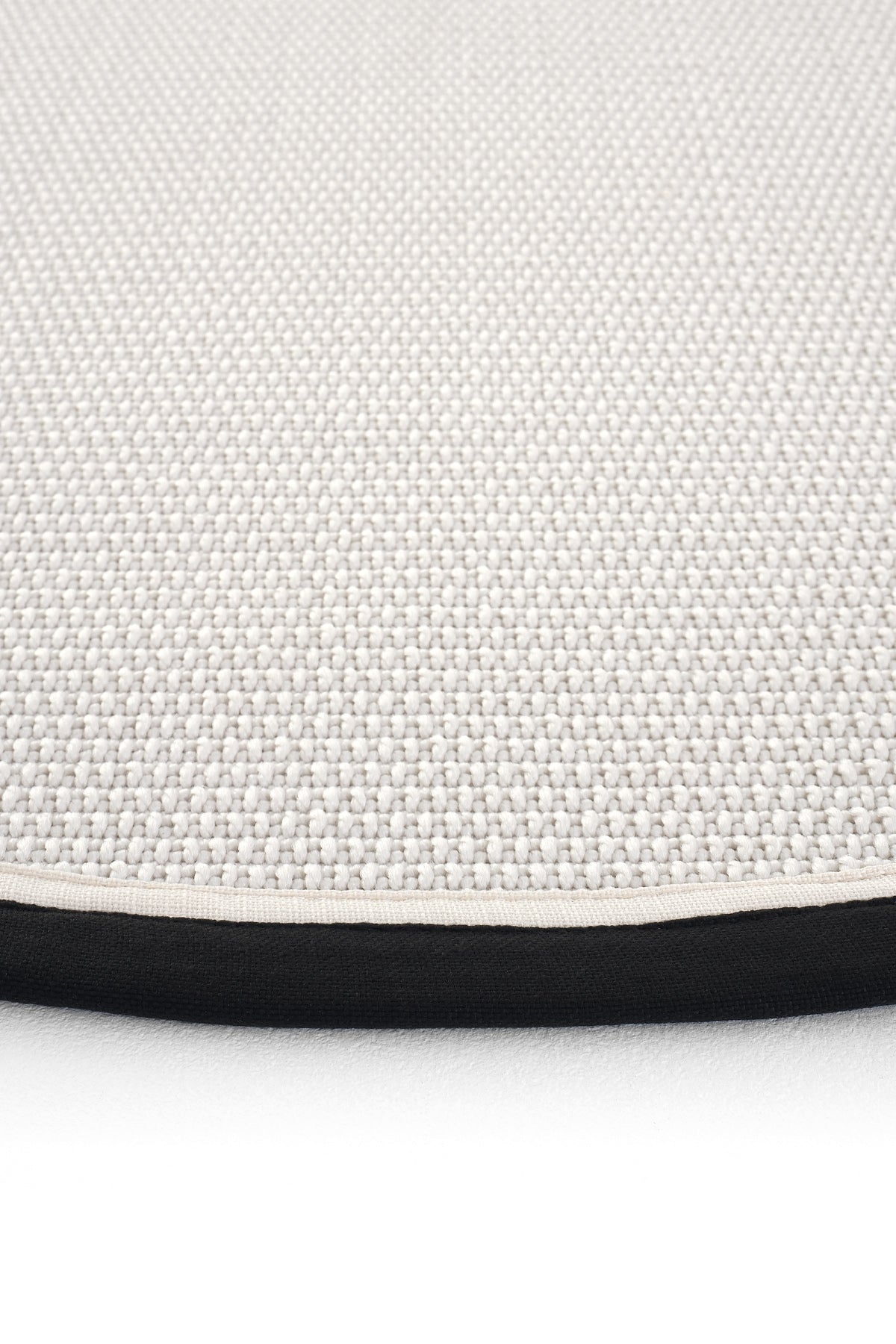 Riga Keten Çift Bordür Yuvarlak Sisal Halı | Sisalart — 5