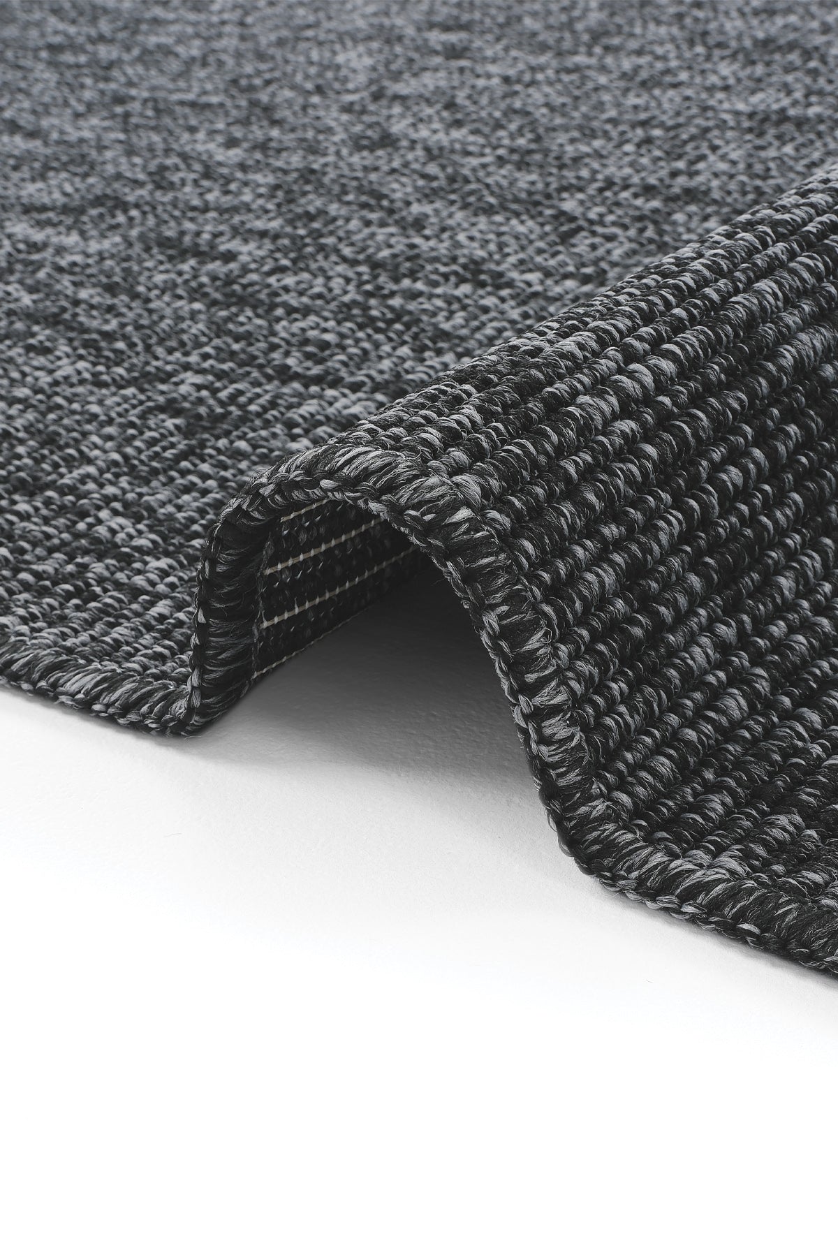 Sisalart Milano 663 Siyah Sisal Katlama Halı — 5