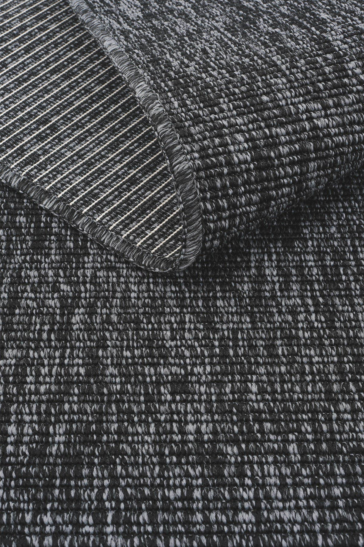 Sisalart Milano 663 Siyah Sisal Katlama Halı — 7