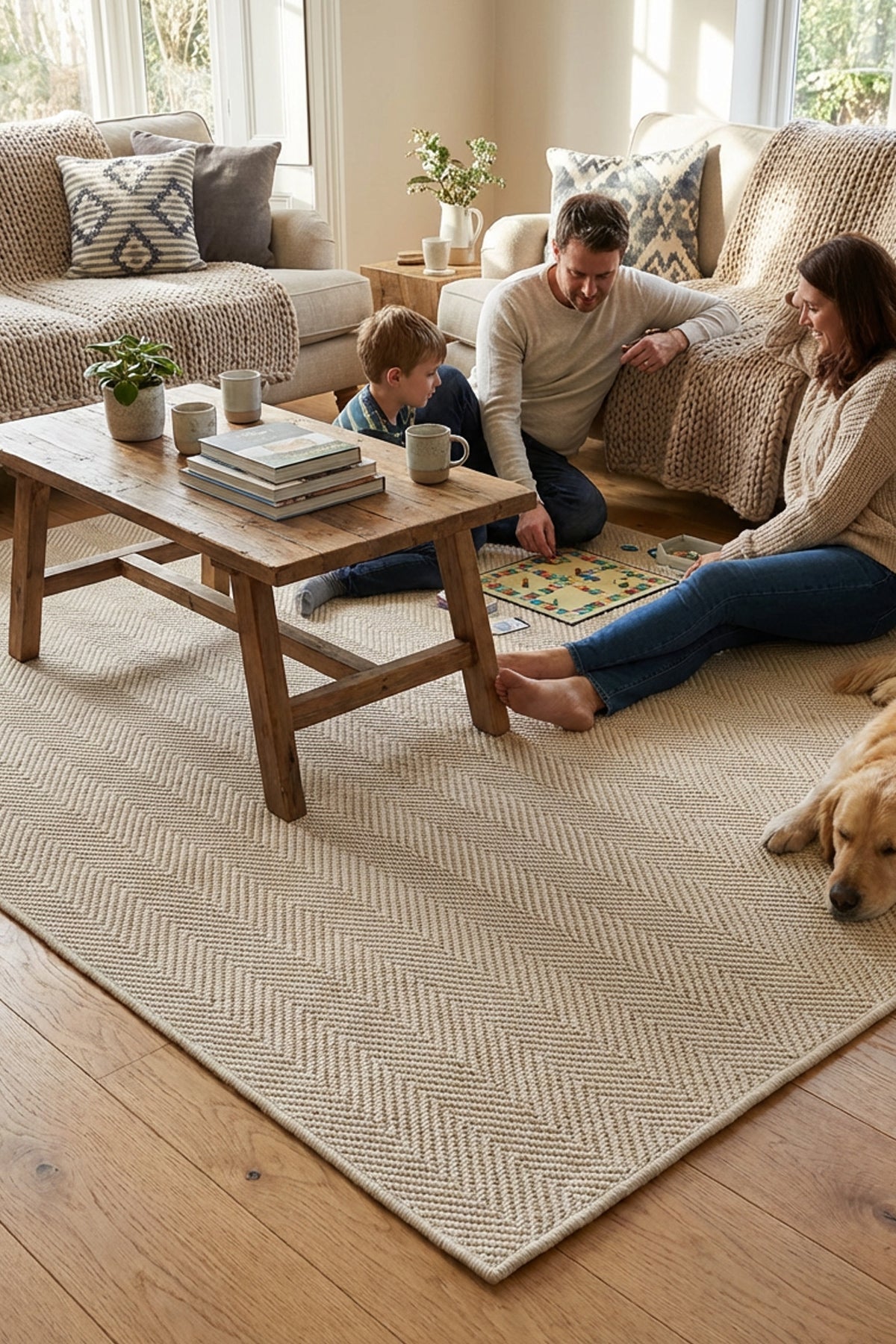 Sisalart Milano 665 Krem Sisal Katlama Halı ikinci görsel