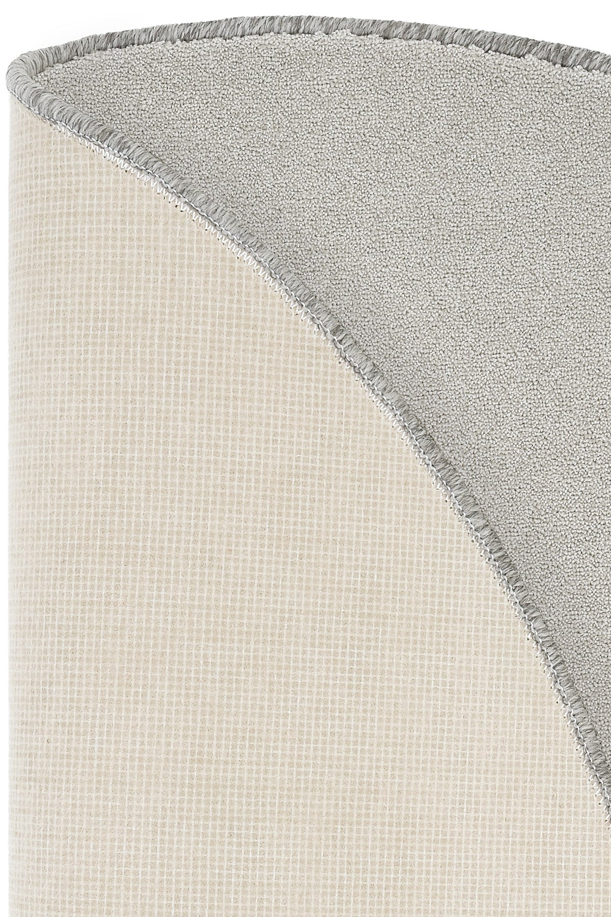 Sisalart Monet 1731 Gri Sade Yuvarlak Halı — 4