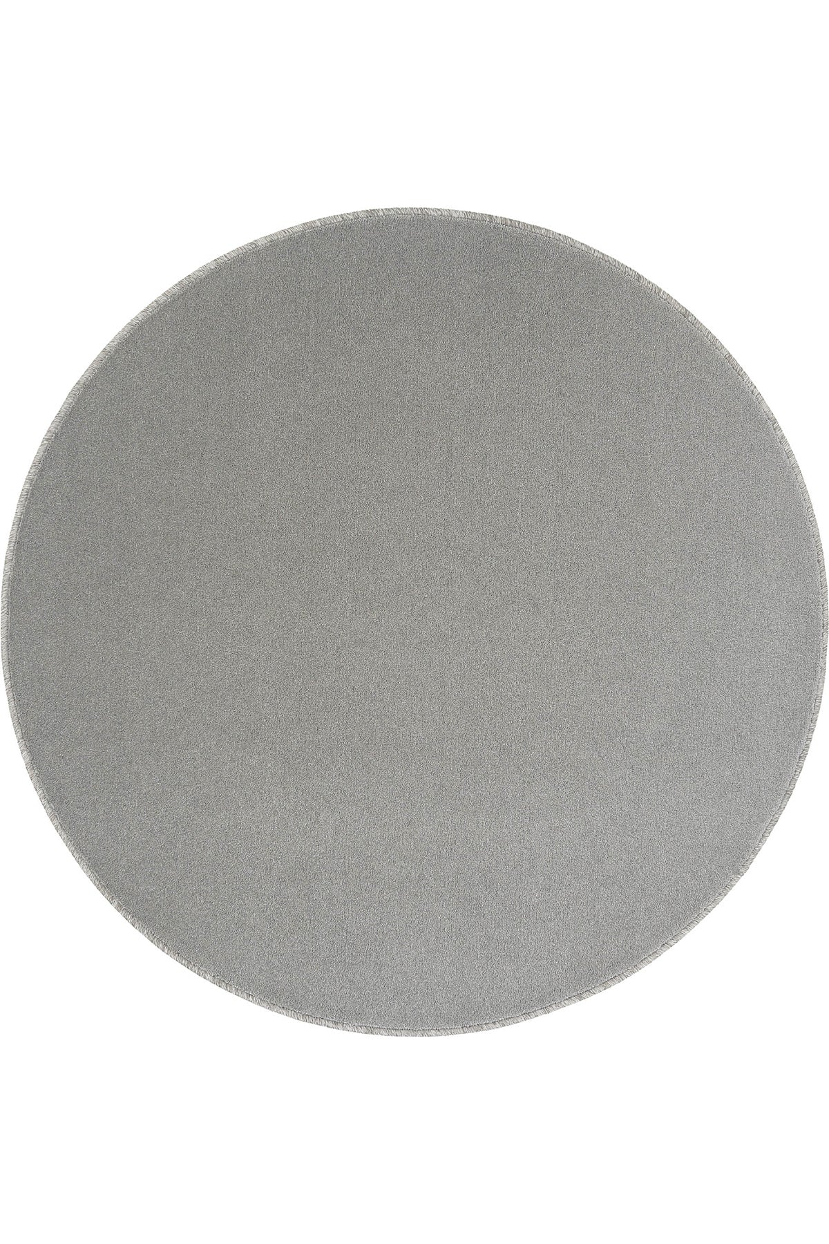 Sisalart Monet 1761 Koyu Gri Sade Yuvarlak Halı