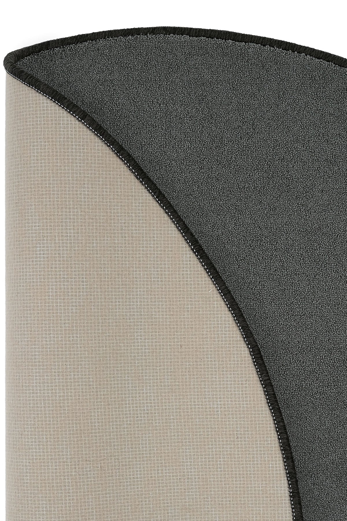 Sisalart Monet 1771 Antrasit Gri Sade Yuvarlak Halı — 5