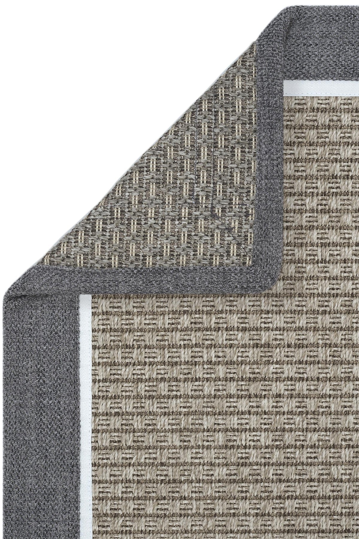 Sisalart Paris Keten Napoli Çift Bordür Sisal Halı — 4