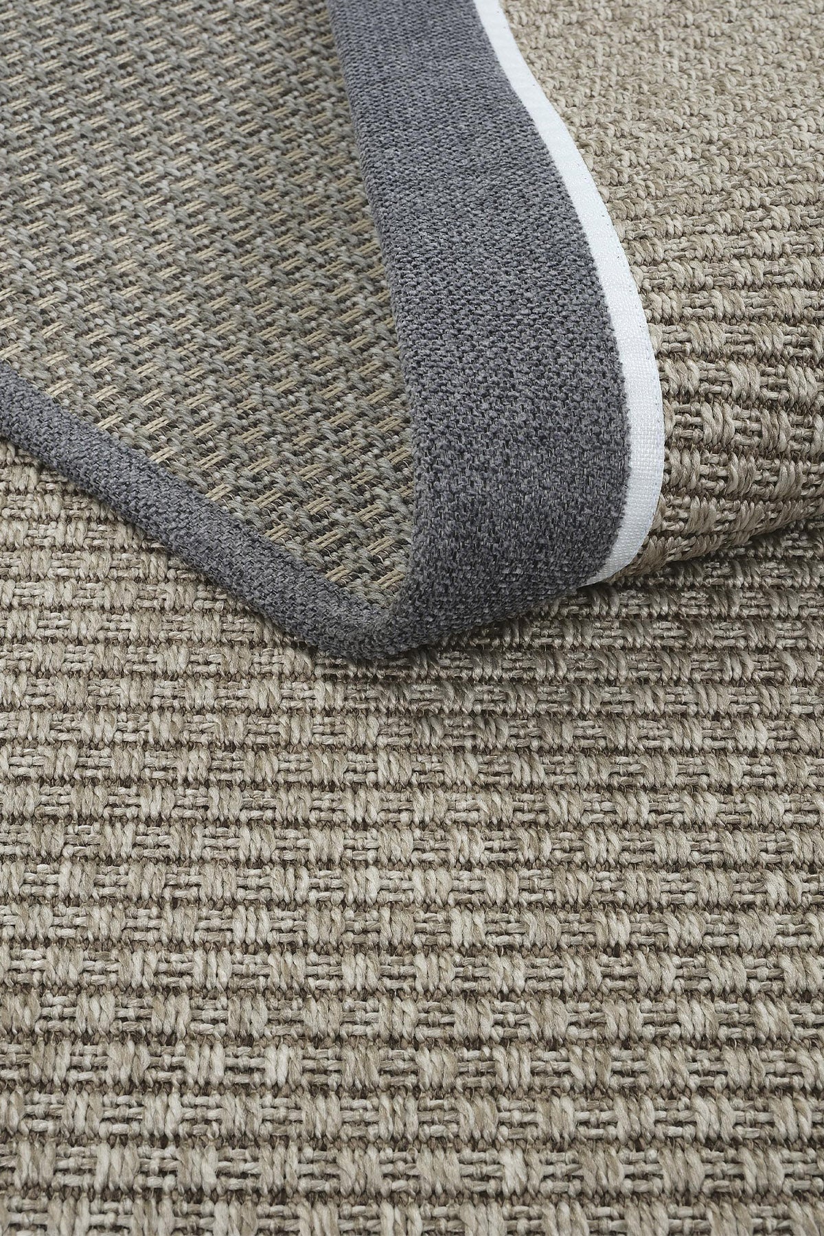 Sisalart Paris Keten Napoli Çift Bordür Sisal Halı — 6