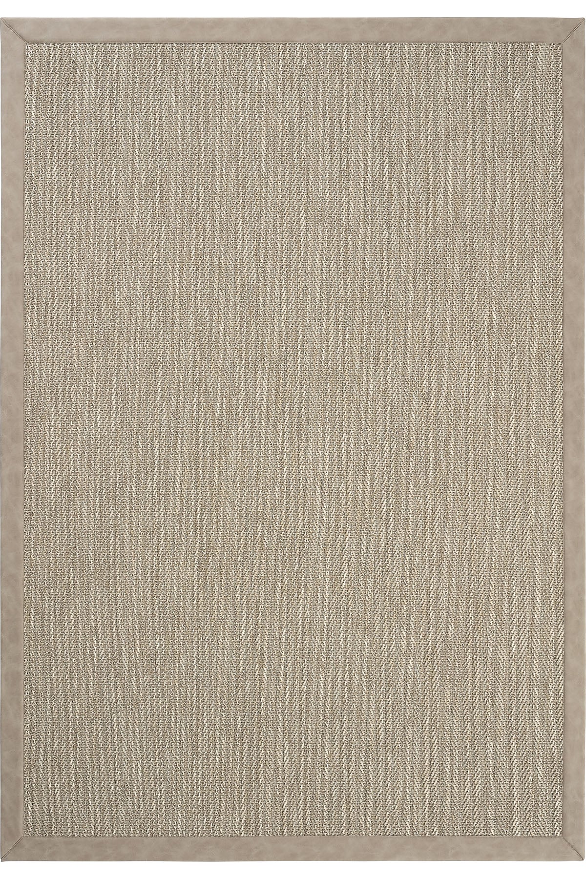 Sydney Deri Bordür Sisal Halı | Sisalart