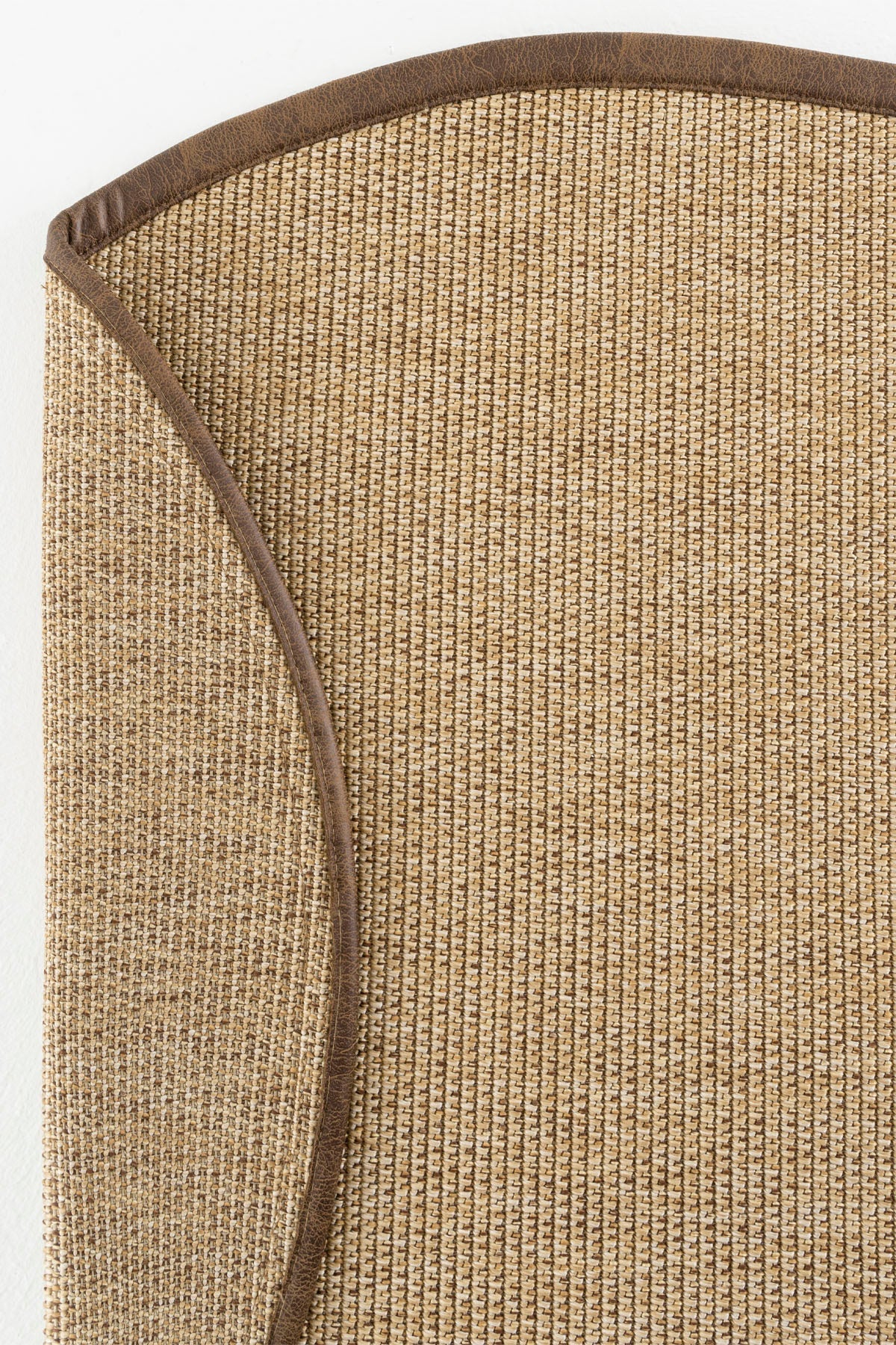 Toronto Deri Bordürlü Yuvarlak Sisal Halı | Sisalart — 3