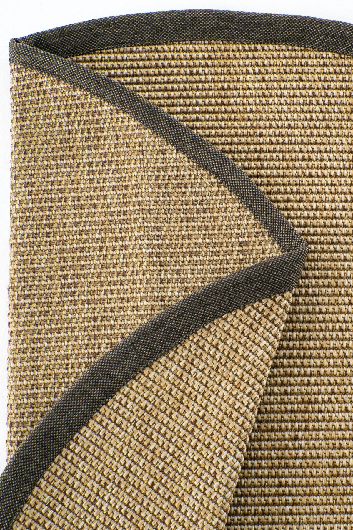 Toronto Keten Bordürlü Yuvarlak Sisal Halı | Sisalart — 5